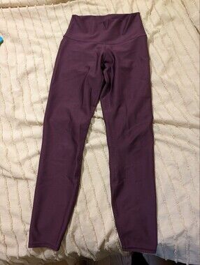 ALO Yoga Burgundy Airlift Leggings